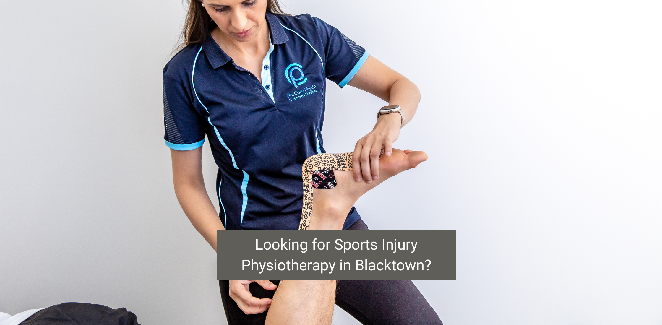 Taping for sports physiotherapy